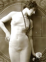 Vintage Fashion, Forgotten European Bare Photography from 1850 to 1920 Presenting Lewd Naked Girls Posing On VintageCuties.com