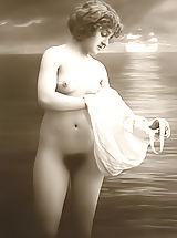 naked woman, Some Of The Most Early Vintage Adult Photography Including Naked Group Photos