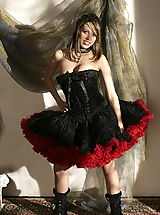 Retro Vintage, WoW nude jendria corset