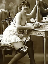 The Famous Vintage Riscue Cards From France 1920 Displaying Beautiful Nudes